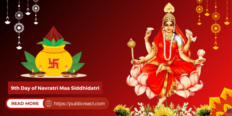 9th Day of Navratri Maa Siddhidatri