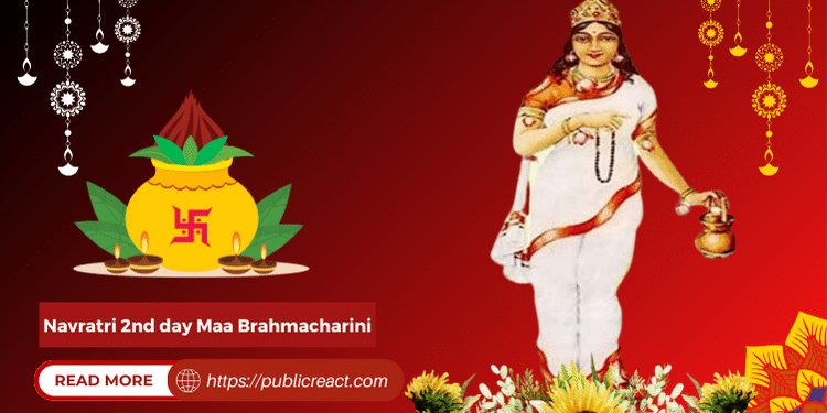 Maa Brahmacharini 2nd Form Of Goddess Durga