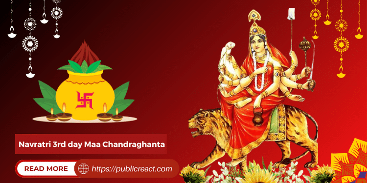 Navratri 3rd day Maa Chandraghanta
