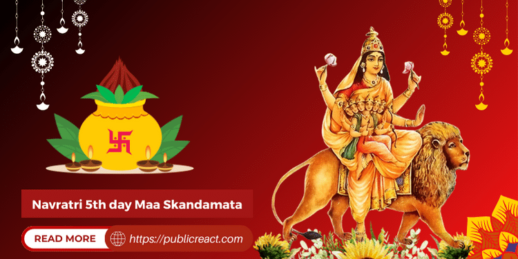 Navratri 5th day Maa Skandamata