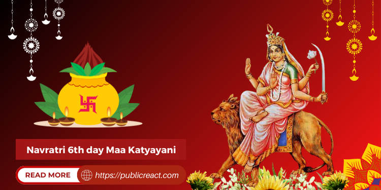 Navratri 6th day Maa Katyayani