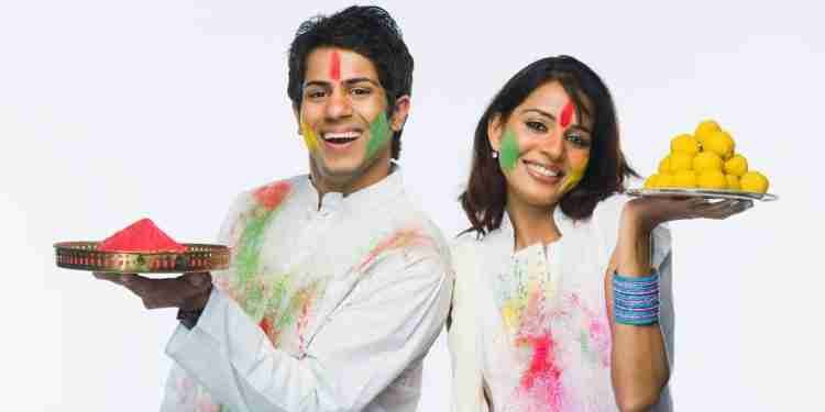 Holi celebration in foreign countries