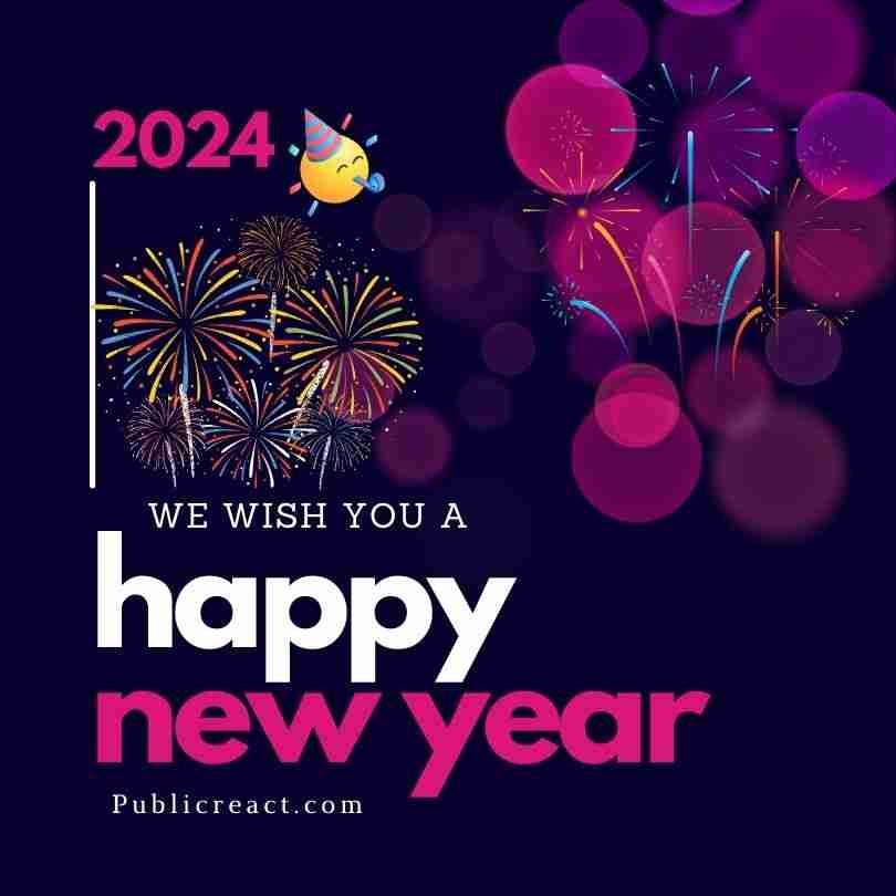 Unique Happy New Year Wishes, New Year Greetings 2024, Message ...