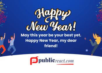 Happy New Year wishes for friends