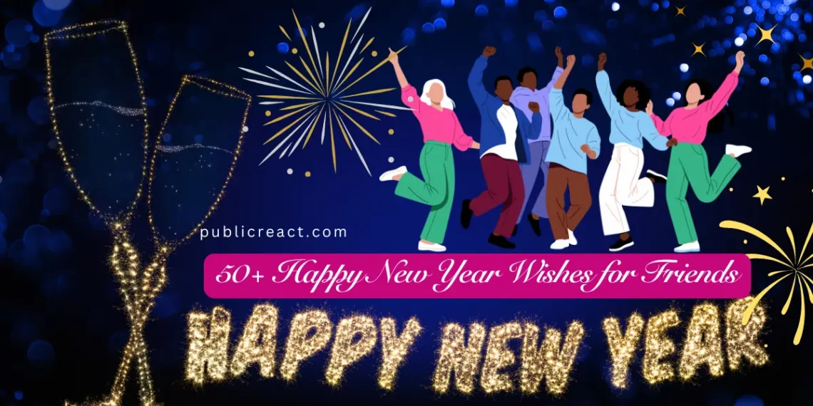 50+ Happy New Year Wishes for Friends – Friendship and Joy 1 50 + Happy New Year Wishes for Friends