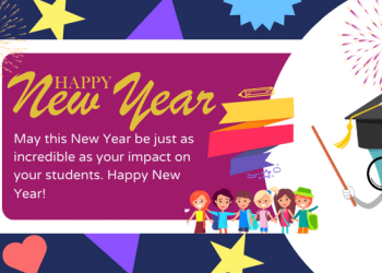 Happy New Year wishes for the Teacher