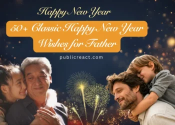 50+ Happy New Year Wishes text for your father