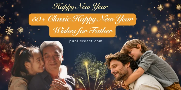 50+ Happy New Year Wishes for Father: Loving and Respectful Messages 1 50+ Happy New Year Wishes text for your father