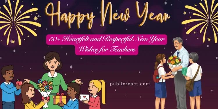 50+ Happy New Year Wishes for Teacher