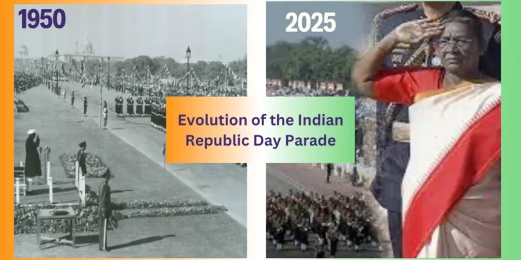 Republic Day Parade from 1950 to 2026